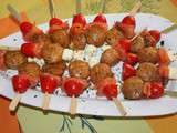 Brochettes d'été