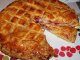 Galette framboises et yaourt