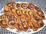 Palmier chocolat noisette