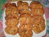 Palmiers au saumon fumé