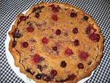 Tarte crumble aux fruits rouges