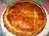 Tourte champignons , jambon