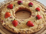 Couronne Crumble aux Fraises