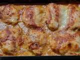 Gratin de Poulet Tomates Mozza