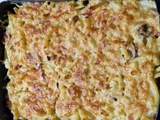 Gratin Jambon Champignons