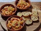 Tapas de Crevettes à l’Ail