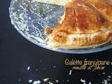 Galette frangipane à la vanille et poire, parce qu'il n'est jamais trop tard