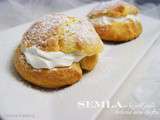 Semla ou le petit pain brioché gourmand venu de Suéde #Foodista Challenge#