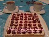 Chocolat Suchard & une tarte aux framboises