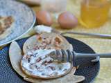 Galettes à la farine de lentilles du livre « Céréales et légumineuses »