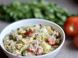 Salade de quinoa et fèves