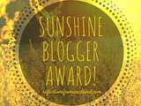 Sunshine Blogger Award