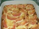 Clafoutis aux pamplemousses roses (les enfants en cuisine)