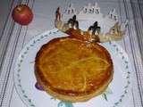 Galette des rois aux pommes et au caramel beurre salé