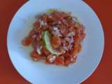 Ceviche de saumon fumé