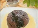 Moelleux au chocolat et son coeur coulant