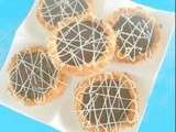 Tartelette noix de coco au chocolat