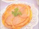 Tatin de potiron, baccon et vinaigre balsamique