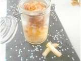 Verrine, pomme, foie gras & spéculoos