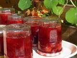 Confiture de fraises d'automne