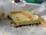 Dessert : Cheesecake (recette avec les blancs battus en neige)