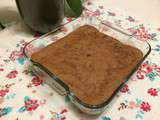 Dessert : Gâteau au chocolat à la crème de riz. Recette de ma collègue Monique