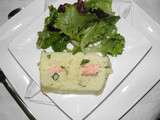 Entrée : Terrine de poisson blanc