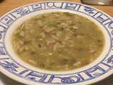 Plat complet : Soupe de mai (recette de la originaire de la Tarentaise)