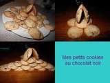 Petits cookies au chocolat noir