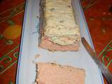 Terrine de poisson bicolore