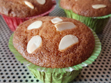 Muffins aux griottes et amandes ► Excellent