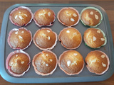 Muffins aux mirabelles et amandes