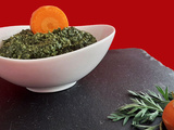 Pesto fanes de carottes. Presque tout se mange dans les légumes