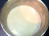 Sauce béchamel végan. Une sauce béchamel au lait végétal