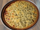 Tarte à la rhubarbe à l’ancienne façon grand mère