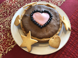 Tarte amandine aux myrtilles ► Recette pour la Saint Valentin