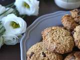 Cookies aux flocons d'avoine et chocolat