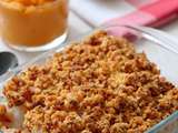 Crumble de dos de cabillaud au chorizo