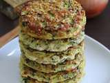 Galettes aux courgettes et aux graines de sarrasin