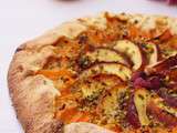 Tarte rustique aux abricots et nectarines