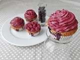 Cupcakes myrtilles & chocolat au lait