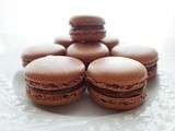 Macarons au chocolat au lait