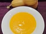 Velouté de butternut au lait de coco