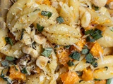 Cavatelli, butternut rôtie, champignons, sauge & noisettes