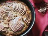 Gâteau aux pommes, cognac & cardamome