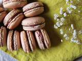 Macarons 100% rhubarbe