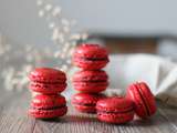 Macarons choco-framboise avec Sarah ♡