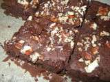 Brownies haricots noirs