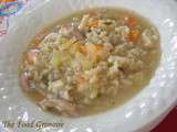 Soupe poulet et riz