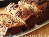 Choco Banana Bread ou le Cake à la banane honteusement chocolaté